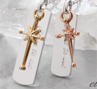 ペアアクセサリー、ペアペンダント、ペアペンダント【銀の店】