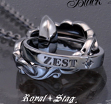 royalstag ロイヤルスタッグ ユニセックスペアアクセサリー リング ペンダント ネックレス